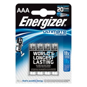 Bateria Litowa ENERGIZER ULTIMATE LITHIUM L92 AAA 4szt /EN-273267/