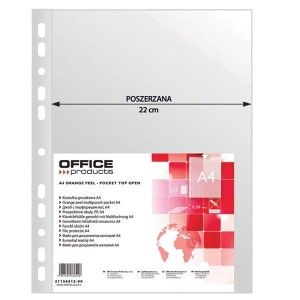 Koszulka zawieszkowa maxi A4 90mic groszkowa OFFICE PRODUCTS 50szt /21154413-90/