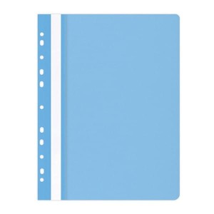 Skoroszyt OFFICE PRODUCTS A4 miękki, wpinany, jasnoniebieski /21104121-21/