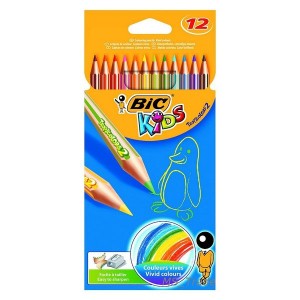 Kredki Ołówkowe 12 Kolorów Bic Tropicolors/832566/