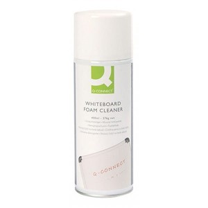 Pianka do czyszcenia tablic suchościeralnych i plastiku spray 400ml Q-CONNECT