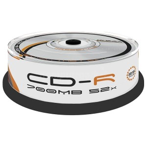 Płyta CD-R 700MB 52x OMEGA Freestyle 25szt