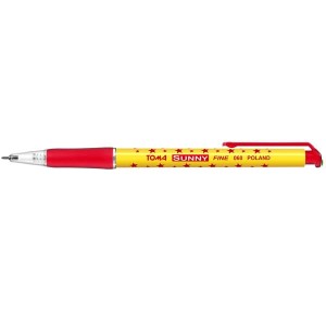 Długopis Automatyczny TOMA Sunny Fine 060 Czerwony