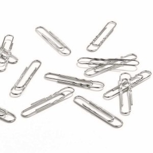 Karbowane spinacze 77mm cynkowane 100 sztuk / 122725/