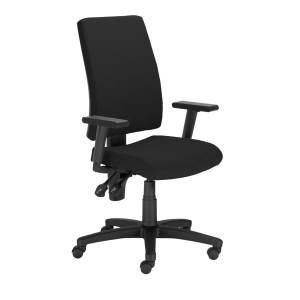 Krzesło obrotowe Nowy Styl Metron/Ergon oban czarny  /I-LINE TS25 R19T ERGON-2L EF019 SH [S]/ /Towar pod zamówienie - termin do ustalenia/