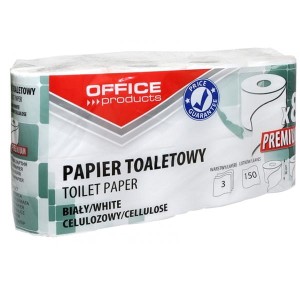 Papier toaletowy biały celuloza 3-warstowy 15m OFFICE PRODUCTS 8szt. /22046129-14/