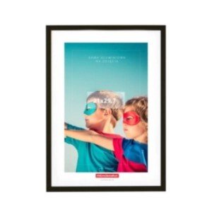Ramka na zdjęcia 70x100 aluminiowa czarna MEMOBE /RZ107AL/C/ /Towar na zamówienie 10 dni/