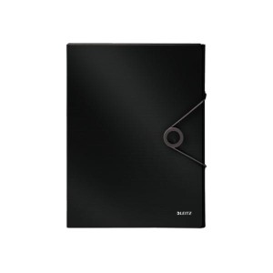TECZKA Z GUMKĄ LEITZ SOLID 30MM PP CZARNA-45681095-