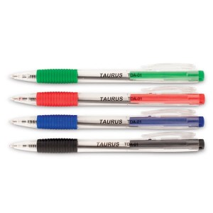 Długopis automatyczny TAURUS niebieski /TDA-01/