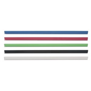 Listwa wsuwana A4 15mm do 75 kartek TAURUS LW15 czarna 50szt. /TT00333/