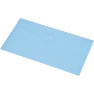 Teczka kopertowa A6 PP PANTA PLAST C4532 niebieski transparentny /0410-0052-03/