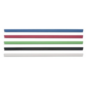 Listwa wsuwana A4 10mm do 50 kartek TAURUS LW10 czarna 50szt. /TT00328/