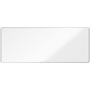 Tablica magnetyczna suchościeralna stalowa rama aluminiowa 120x300 z półką NOBO PREMIUM PLUS /19015165/