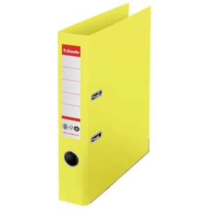 Segregator ESSELTE NO.1 A4/75 Z recyklingu neutralny pod względem emisji CO2 żółty /627566/