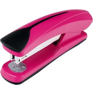 Zszywacz metalowy do 20 kartek na zszywki 24/6 EAGLE TYS6102B COLORTOUCH różowy /110-1685/
