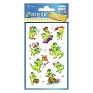 Naklejki Z-DESIN-dinozaury AVERY ZWECKFORM 27szt. /54043/