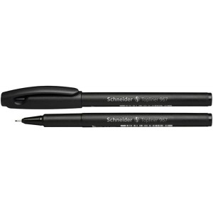 Cienkopis SCHNEIDER TOPLINER 967, 0,4 mm, czarny /SR9671/