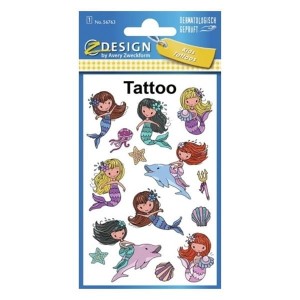 Tatuaże Z-DESIGN-syrenki AVERY ZWECKFORM 14szt. /56763/