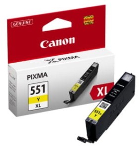Tusz CANON CLI551Y XL yellow 11 ml OEM /CLI551Y/