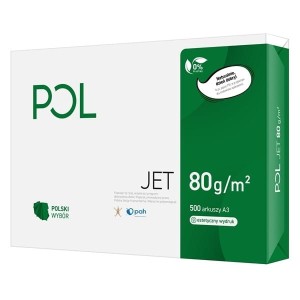 Papier ksero A3/80 POLJET 500szt.