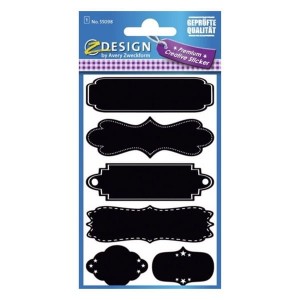 Naklejki Z-DESIGN-etykiety tablicowe AVERY ZWECKFORM 6szt.  /55098/