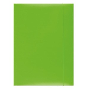 Teczka z gumką OFFICE PRODUCTS lakierowana  zielona /2119114102/