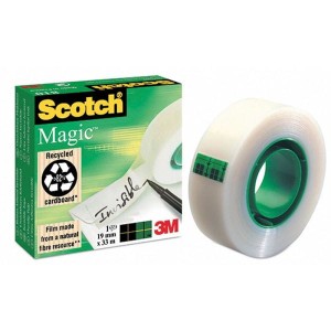 Taśma klejąca 19mm x 10m SCOTCH MAGIC/mleczna/matowa 1szt. /3M-UU003122981/