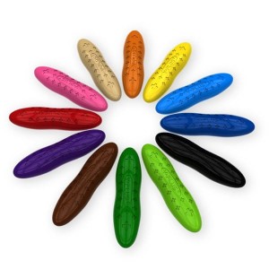 Kredki świecowe 12 kolorów orzeszki CR150100 Y-PLUS /152004/