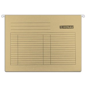 Teczka zawieszkowa DONAU brązowa A4 /741090502/