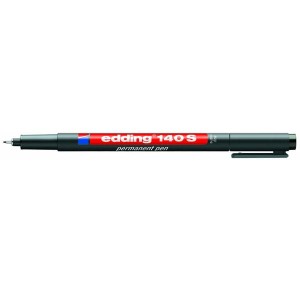Marker foliopis s EDDING 140 czarny /140s/001/c/
