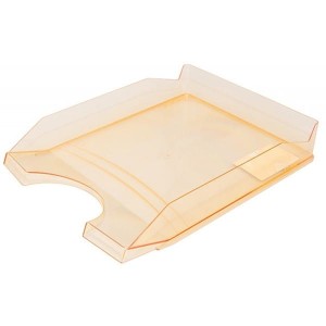 Szuflada OFFICE PRODUCTS transparentna pomarańczowa 1 szt. /18016011-07/