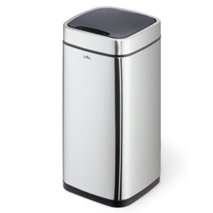 Kosz na śmieci z czujnikiem ruchu 21l DURABLE NO TOUCH srebrny 1szt. /342223/