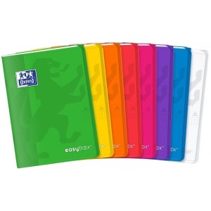 Zeszyt A5/60 kratka z marginesem OXFORD PP EASYBOOK MIX 1szt. /400146693/
