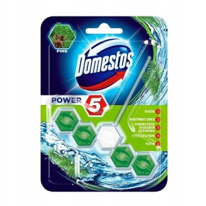 Zawieszka do WC Domestos Power Kostki PINE