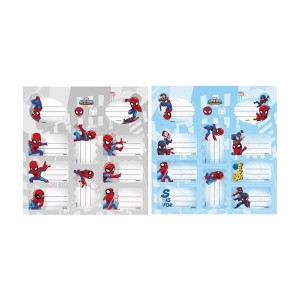 Naklejki na zeszyty MIX SPIDER MAN BENIAMIN /610317/