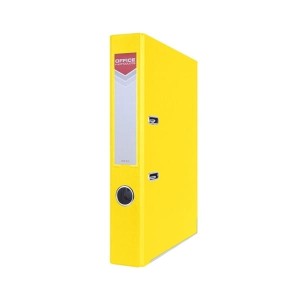 Segregator OFFICE PRODUCTS A4/55 z szyną OFFICER żółty /21011121-06/