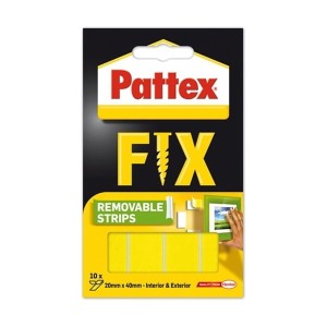 Rzepy do wieszania obrazów 40x20mm PATTEX FIX usuwalne 10szt. /HEPA1483610/