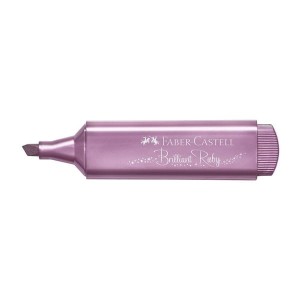 Zakreślacz FABER CASTELL 1546 metaliczny rubinowy /154691 FC/