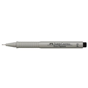 Cienkopis kreślarski 0,4mm FABER-CASTELL ECCO PIGMENT czarny /166499 FC/