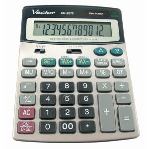 Kalkulator 12 pozycyjny VECTOR CD-2372 /KAV CD-2372/