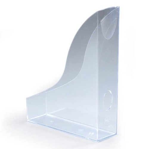 Pojemnik na czasopisma DURABLE BASIC transparentny.jpg