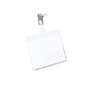 Identyfikator z klipem 60x90mm 25 sztuk /800319/