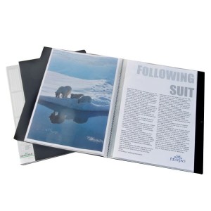 Teczka/album ofertowyA4/30 PP DURALOOK czarny /242301/