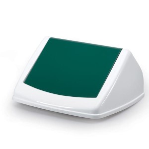 Pokrywa do pojemnika DURABLE DURABIN FLIP-LID SQUARE 40 zielona /1801574012/
