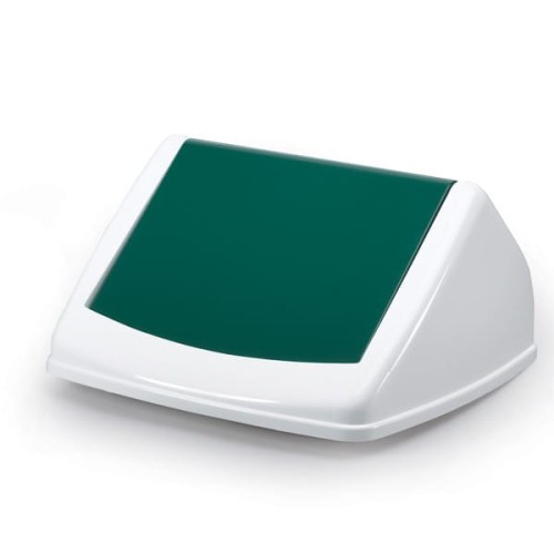 Pokrywa do pojemnika DURABLE DURABIN FLIP-LID SQUARE 40 zielona.jpg