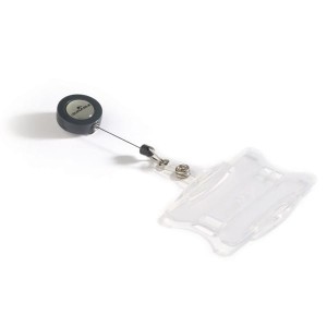 Identyfikator do kart z mechanizmem ściągającym 54x85mm 10 sztuk /801119/