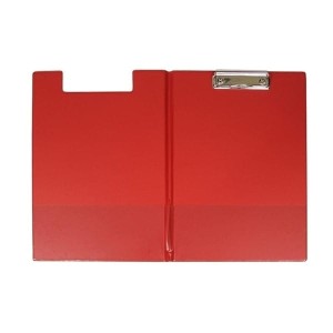 Deska z klipem A4 zamykana BIURFOL czerwona 1szt.  /KH-04-04/