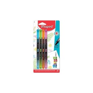 Cienkopis 0,4mm MAPED GRAPH PEPS DECO FANCY 4 kolory /749043/