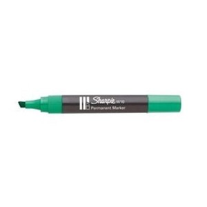 Marker permanentny ścięty 1,5-5,0mm paper mate W10 zielony