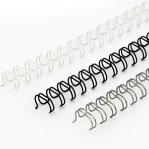 Grzbiet drutowy 3:1 9,5 mm 56-65 kartek OPUS O.WIRE czarny 60szt.